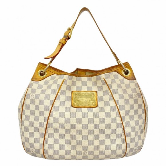 Louis Vuitton Shoulder Bag Damier Azur Galliera PM N55215 White Women's - Picture 1 of 10